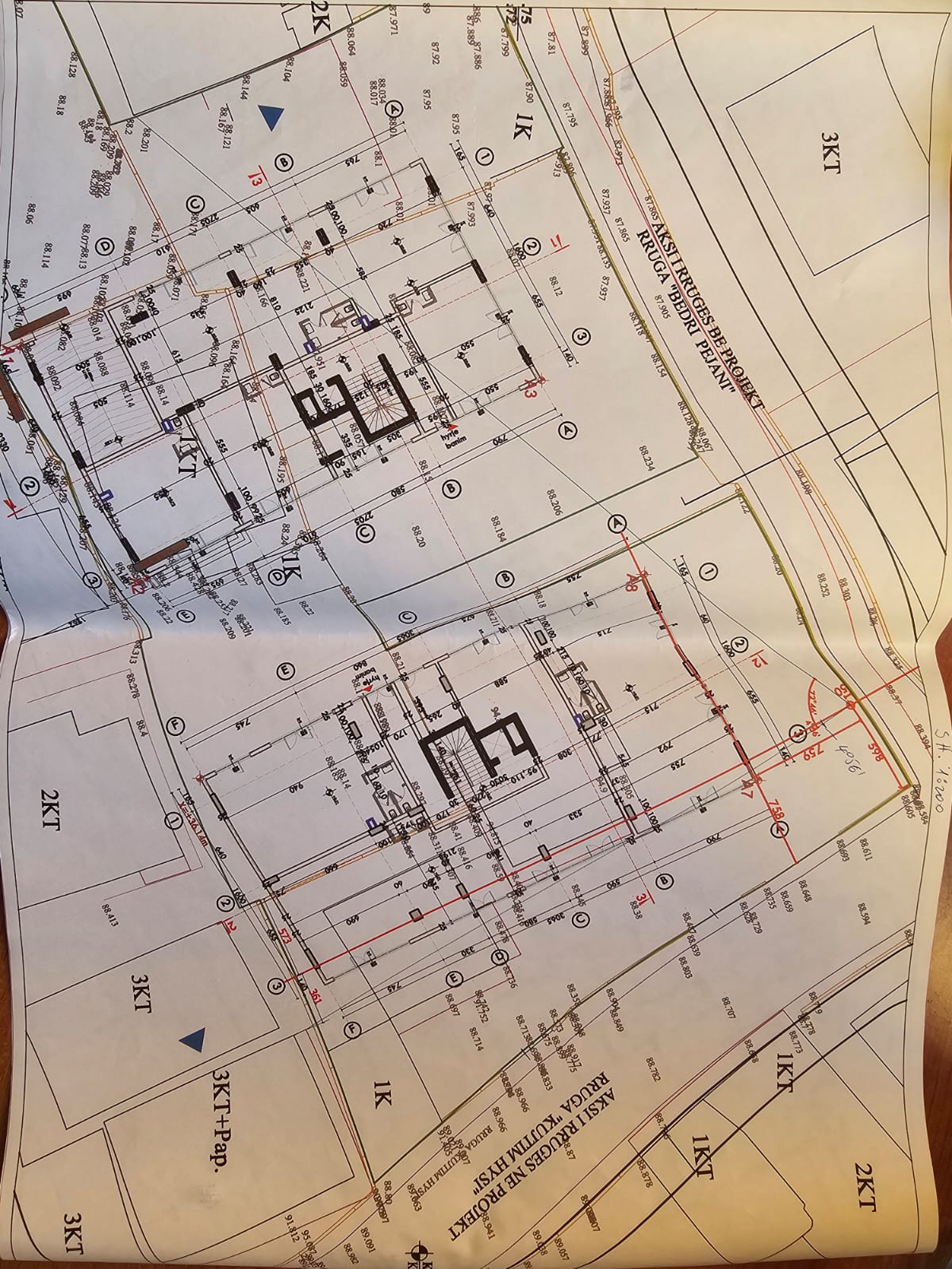 Plan Rilevimi Tiranë 2020 - Inxhinier Gjeodet i Licensuar ASHK nga 2001