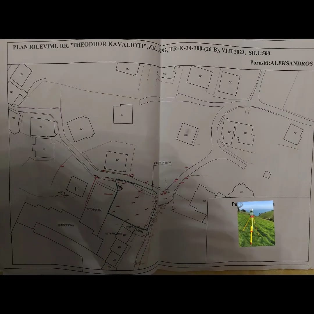 Plan Rilevimi Tiranë 2025 - Inxhinier Gjeodet i Licensuar ASHK nga 2001