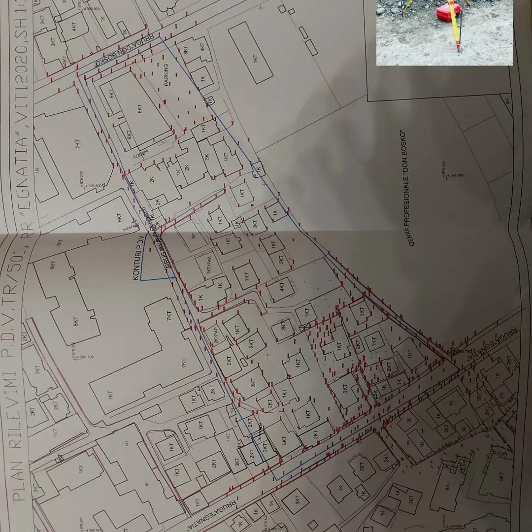 Plan Rilevimi Tiranë 2025 - Inxhinier Gjeodet i Licensuar ASHK nga 2001