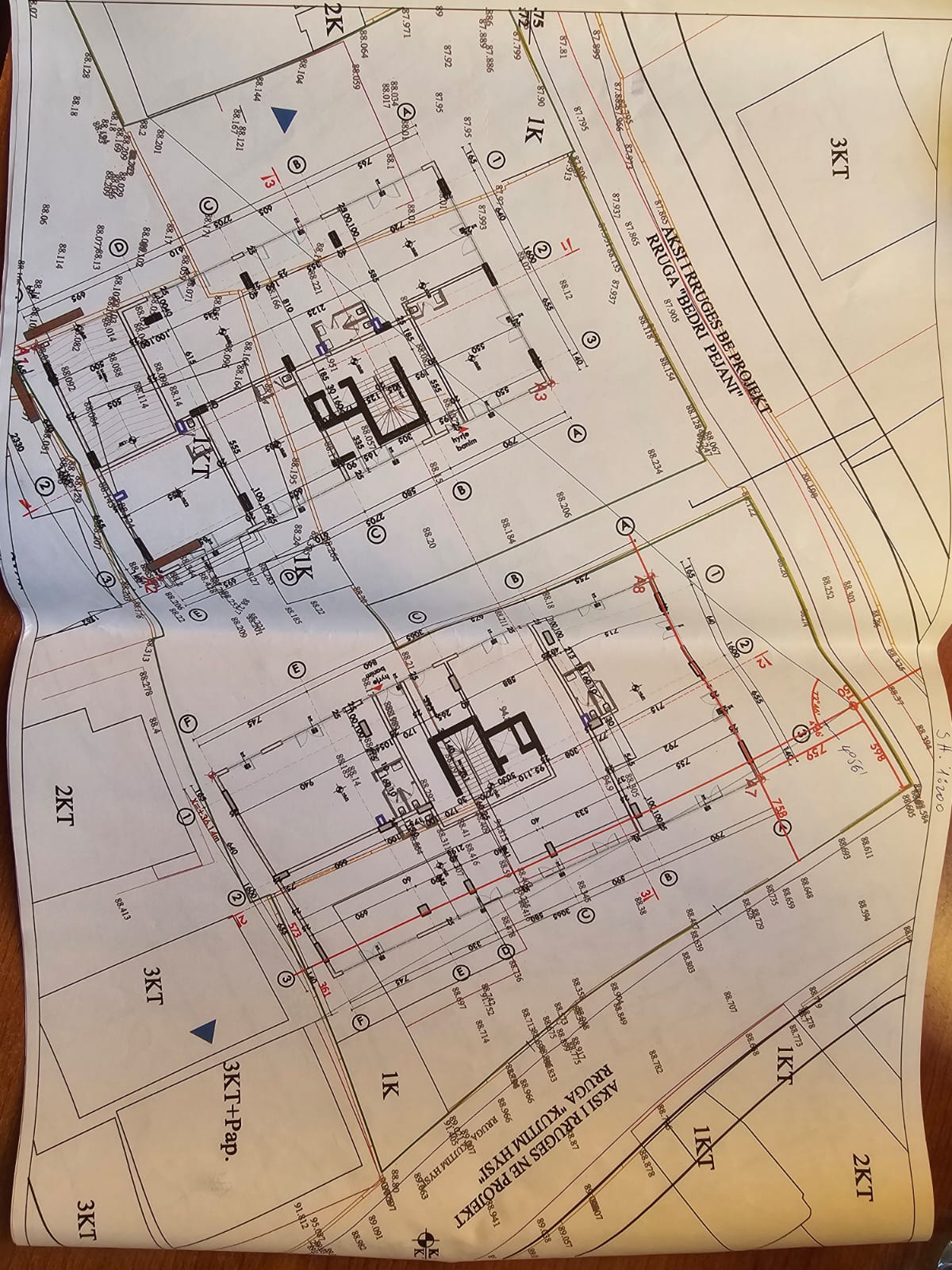 Plan Rilevimi + Total Station Bërzhitë 2019 - Inxhinier Gjeodet i Licensuar ASHK nga 2001